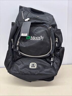 OGIO Black Men's Backpack with Moody National Companies
